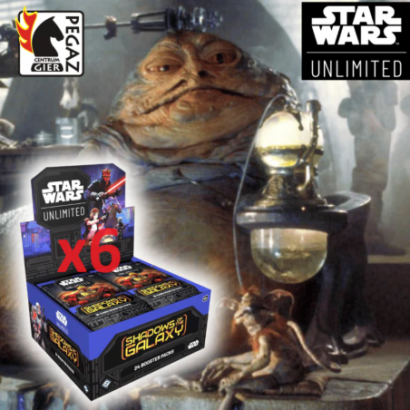 Star Wars: Unlimited - SHADOWS OF THE GALAXY - Booster Case (6x Booster Box Sealed)