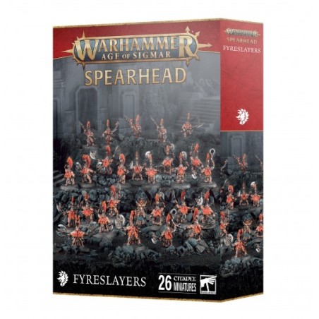 Fyreslayers Spearhead Warhammer Age of Sigmar