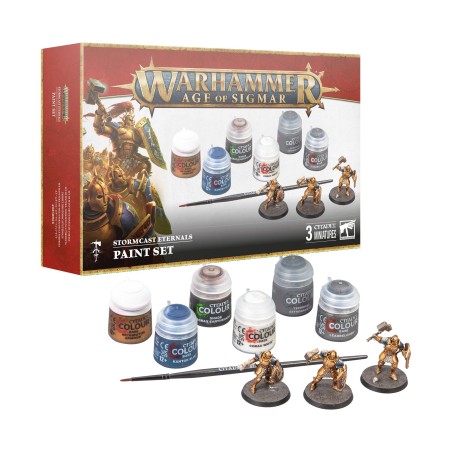 Warhammer Age of Sigmar: Stormcast Eternal Paints Set
