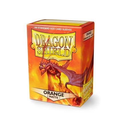 Orange ‘Usaqin Dragons Shield 100 sztuk 88x63