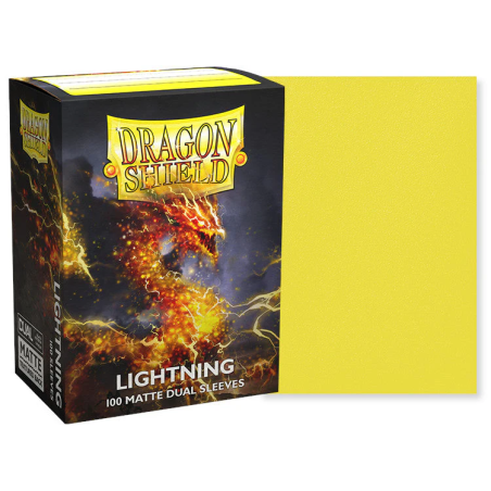 Koszulki Dragon Shield matte dual sleeves Lightning standard size