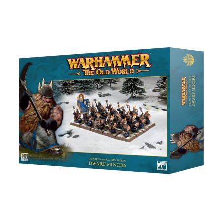 Warhammer Old World: Dwarfen Mountain Holds - Dwarf Miners