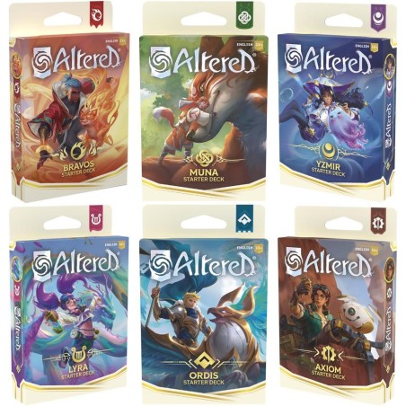 Altered TCG: Axiom - Starter Deck (Do wyboru jeden z 6ciu wzorów)