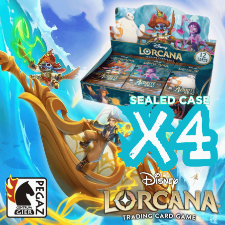 Disney Lorcana TCG: Azurite Sea Booster Case SEALED
