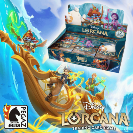 Disney Lorcana TCG: Azurite Sea Booster Box SEALED