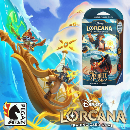 Disney Lorcana TCG: Azurite Sea Starter Deck Ruby Amber