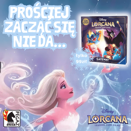 Disney Lorcana Gateway gra karciana zestaw startowy