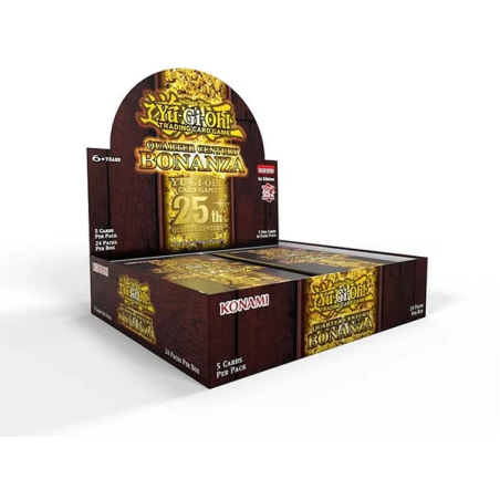 Yu-Gi-Oh! TCG: Quarter Century - BONANZA - Booster Box (24 Boosterki)
