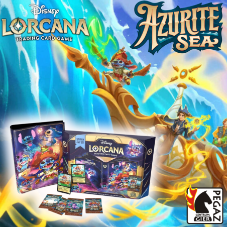 Disney Lorcana Azurite Sea Stich Collector’s Gift Set