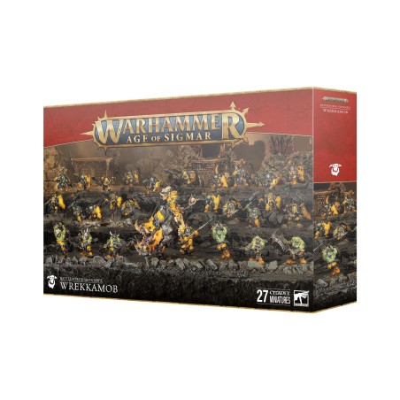 Warhammer Age of Sigmar Ironjawz Battleforce: Wrekkamob 2024