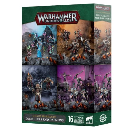 Warhammer Underworlds 4 armie: Chaos Warbands: Despoilers and Daemons