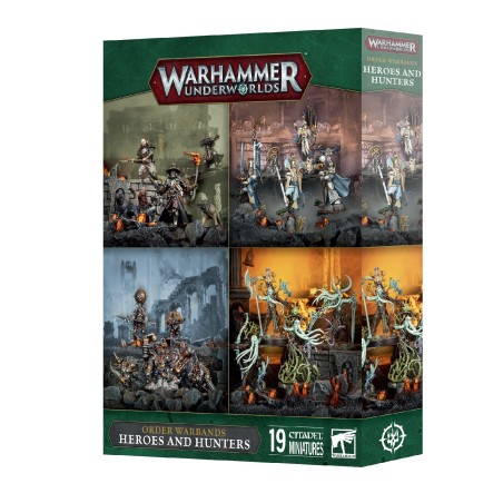 Warhammer Underworlds 4 armie: Heroes and Hunters