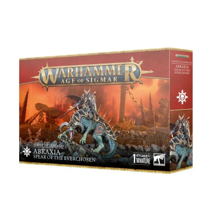 Warhammer Age of Sigmar Slaves to Darkness Abraxia, Spear of the Everchosen