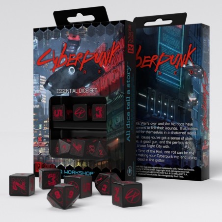 Cyberpunk Red – Essential Dice Set