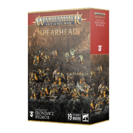 Warhammer Age of Sigmar: Spearhead: Orruk Warclans – Ironjawz Bigmob