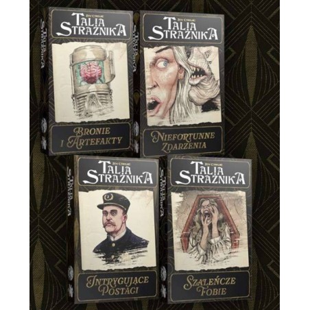 Zew Cthulhu: Zestaw 4 Talie Strażnika