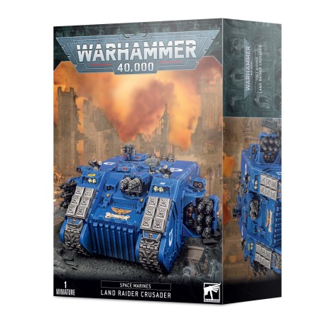 Warhammer 40.000 Space Marines Land Raider Crusader