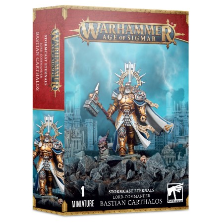 Warhammer Age of Sigmar: Stormcast Eternals Lord-Commader Bastian Carthalos