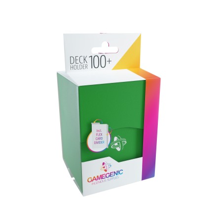 Pudełko Deck Holder 100+ na karty Gamegenic: Green