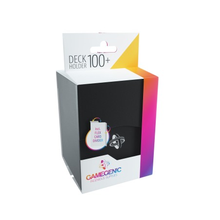 Pudełko Deck Holder 100+ na karty Gamegenic: Black