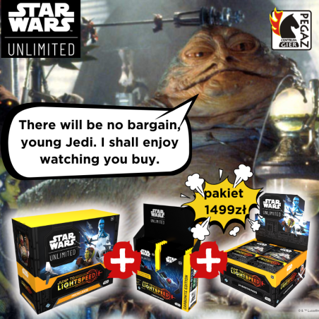 Star Wars: Unlimited Card Game - Jump to Lightspeed - Carbonite Booster Box + Prerelease Pack + Booster Box PROMO PACK