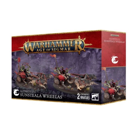 Warhammer Age of Sigmar: Gloomspite Gitz - Sunsteala Wheelas
