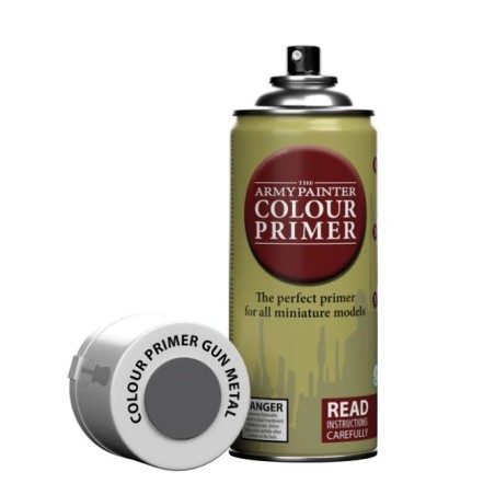 The Army Painter: Colour Primer - Gun Metal (Spray Srebrny)
