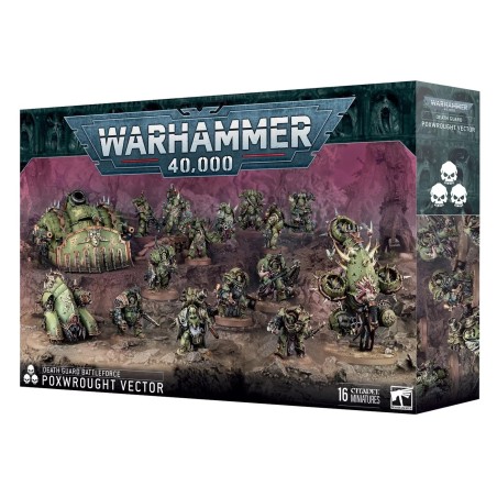 Warhammer 40.000 Death Guard Battleforce Poxwrought Vector