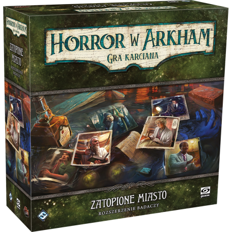 Horror w Arkham LCG: Zatopione miasto - Rozszerzenie badaczy
