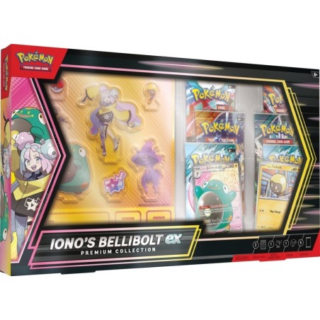 Pokemon TCG: Journey Together Premium Collection Iono's Bellibolt ex