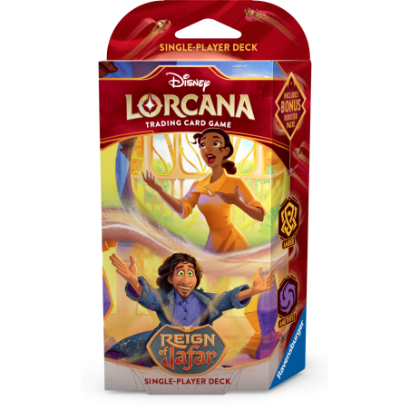 Disney Lorcana TCG: Reign of Jafar - Deck Amber & Ametyst (Tiana & Bruno)