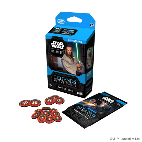 Star Wars: Unlimited - Legends of the Force - Spotlight Deck: Qui-Gon Jinn