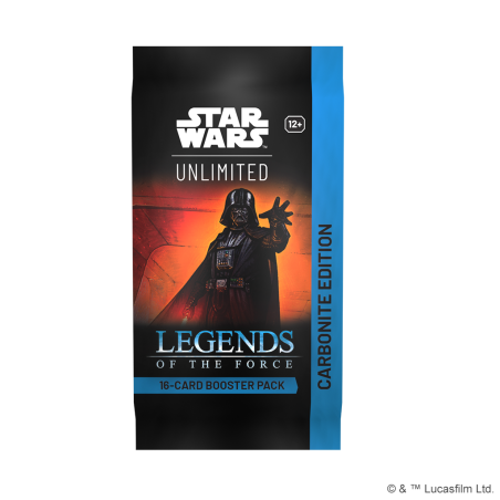 Star Wars: Unlimited Card Game - Legends of the Force - Carbonite Booster Pack