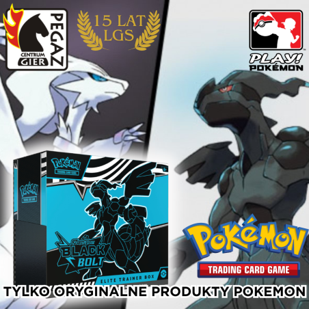 Pokémon TCG: Scarlet & Violet - Black & White -Black Bolt Elite Trainer Box