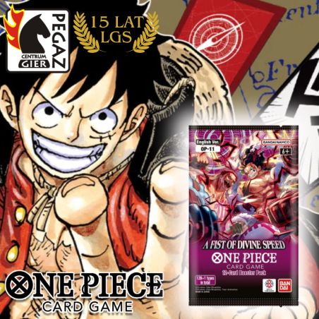 One Piece Card Game OP11 A Fist Of Divine Speed Booster Pack