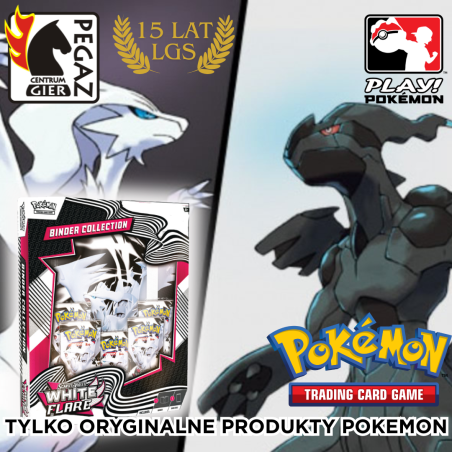 Pokemon TCG: Scarlet & Violet - Black & White -White Flare Binder Collection
