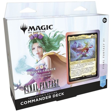 Magic the Gathering: Final Fantasy - Commander Collector's Edition Deck: Revival Trance WBR