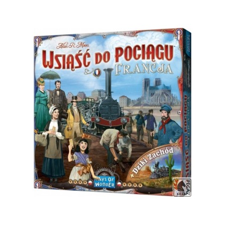 Wsiąść do pociągu: Francja + Dziki Zachód