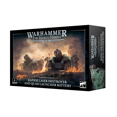 Warhammer The Horus Heresy: Rapier Laser Destroyer and Quad Launcher Battery