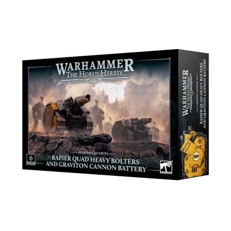 Warhammer The Horus Heresy: Rapier Quad Heavy Bolters and Graviton Cannon Battery