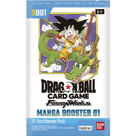Dragonball Super Card Game Rivals Fusion World Manga Booster 01