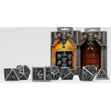 Kości RPG Metalowe Krasnoludzkie
