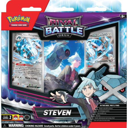 Pokémon TCG: Rival Battle Deck - Steven