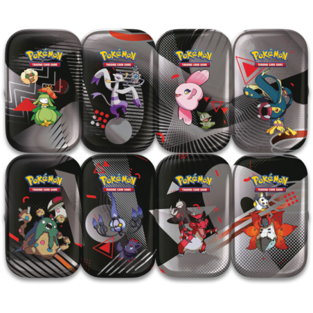 Pokemon TCG: Scarlet & Violet - Black & White -White Flare Mini Tin (1 sztuka)