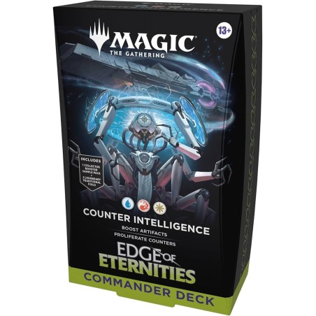 MTG Commander Deck: EDGE OF ETERNITIES - Counter Intelligence WUR