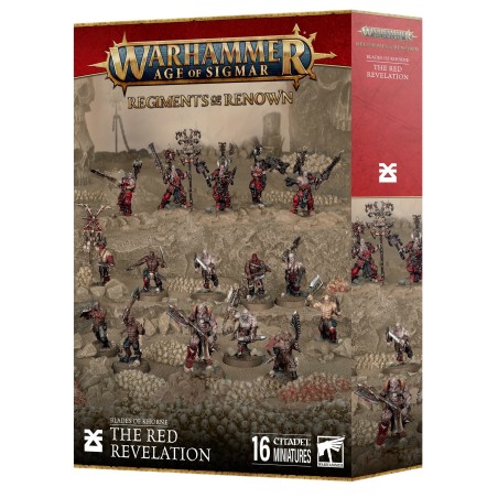 Warhammer Age of Sigmar Blades of Khorne Regiment of Renown: The Red Revelation