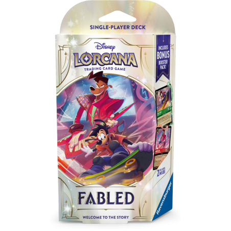Disney Lorcana TCG: Fabled - Deck Sapphire & Ruby (Max Goof & Powerline)