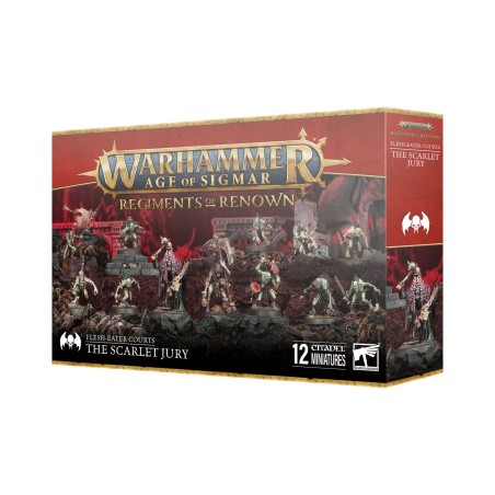 Warhammer Age of Sigmar: Flesh-eater Regiment of Renown: The Scarlet Jury