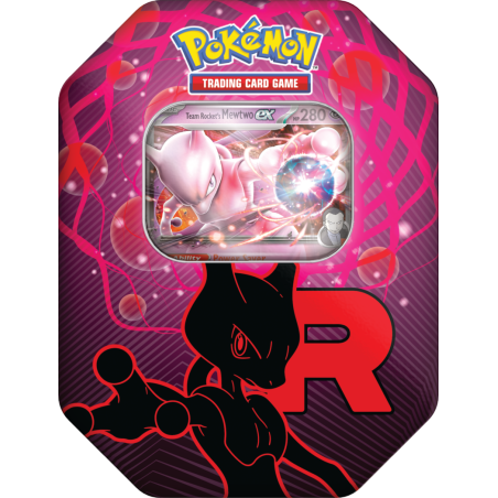 Pokémon TCG: Team Rocket Tin - Mewtwo EX