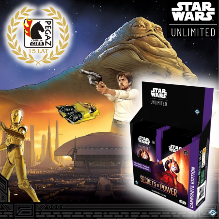 Star Wars: Unlimited Card Game - Secrets of Power - Carbonite Booster Box